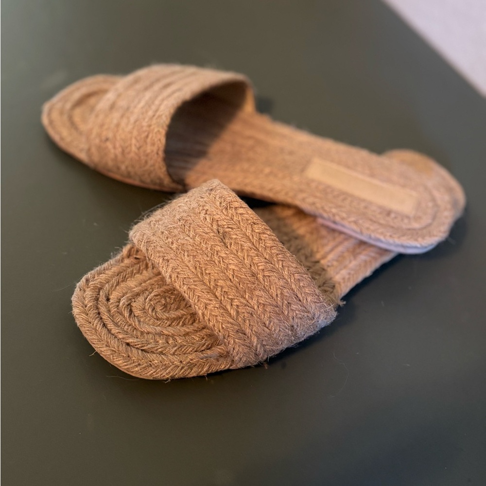 Size 7 slip on sandals